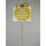 KONUŞMA BALONU TAKI TÖRENİNE KALMADAN KAÇALIM