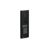 Konwi Intercom Vs Basic Şifreli Kameralı Zil Paneli Aleminyum Kasa Siyah