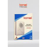 Konwi Kapı Zili Tek Sesli Kanarya Kapı Zili 12V