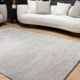 Konya Modern Çizgili Salon Halısı, Krem, 250X350
