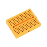Koodmax - 10 Adet - Mini Yapışkanlı Breadboard - 170 Pin - 4.5 3.5cm Sarı