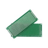Koodmax 2 Adet 3x7cm Proto Pcb Delikli Pertenaks Prototip Deney Kartı Delikli Plaket Pertinaks