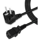 Koodmax 2 Adet Bilgisayar Kasa Monitör Ekran Power Kablo Güç Kablosu - 1.5 M