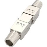 Koodmax 2 Adet - Cat7 Cat6 CAT6A RJ45 Kablo Birleştirici Ağ Kablosu Uzatma Aparatı - Metal