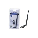 Koodmax 300Mbps Wireless USB WiFi Adaptör Dongle 5dBi Anten Network LAN