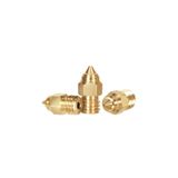 Koodmax - 4 Adet - 3d Yazıcı Extruder Sivri Uçlu Nozzle Mk8 1.75mm / 0.4mm Cr-6 Se-Max-Ender 3 S1