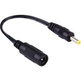 Koodmax - 5.5*2.1mm Dişi To 4.0*1.7mm Erkek Soket Çevirici Power Adaptör Kablosu - Siyah