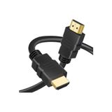 Koodmax 50cm 4K Hdmi Kablo - 2K 60Hz / 4K 30Hz, 10Gbps, Altın Uçlu, Dolby ve Ağ Desteği