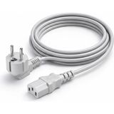 Koodmax C13 Power Kablo - Kasa Monitör Elektrik Güç Kablosu - Gri - 1.8mt - 1,8 m