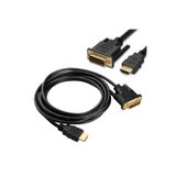 Koodmax Hdmi To Dvi 24 1 Dvi To Hdmi Kablo Altın Uçlu 1.8 Metre