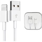 Koodmax iPhone USB Şarj Kablo 14 13 12 11 Pro Max Mini Xr Xs x Se 8 7 Plus Kablosu - Beyaz