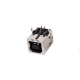 Koodmax-Usb B Tipi Dişi Konnektör - Lehim Tip - Yazcı Dişi Soket - 5 Adet