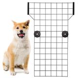 KOOLTAIL Köpek Arabası Bariyeri - Ön Koltuk Evcil Hayvan Araç Bariyerleri Ayarlanabilir Çelik, Küçük ve Orta Ölçekli Köpekler için Güvenlik Garantili Köpekler ve Yolcular