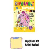 Koparmalı Boyama 6 + Yapışkanlı Not Kağıdı - Hayır