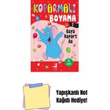 Koparmalı Boyama 7 + Yapışkanlı Not Kağıdı - Hayır