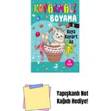 Koparmalı Boyama 8 + Yapışkanlı Not Kağıdı - Hayır