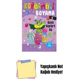 Koparmalı Boyama 9 + Yapışkanlı Not Kağıdı - Hayır