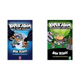 Köpek Adam 4 Köpek Adam ve Kedi Çocuk Köpek Adam Tasmasından Kurtuluyor -2 Kitap Set
