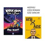 Köpek Adam 9 Güç ve Ceza Dav Pilkey Altın Kitaplar - Çizgi Roman Aziz Sancar Kitabı Hediyeli