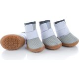 Köpek Ayakkabısı - Lastikli Köpek Ayakkabısı - Kaydırmaz Kauçuk Taban Köpek Ayakkabısı - Su Yeşili - 2