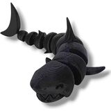 Köpek Balığı Akvaryum/fanus Dekoru 12 cm Siyah
