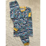 Köpek Balığı Pijama Takım - 11 Yaş - Sarı