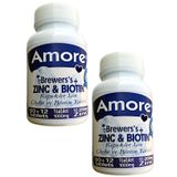 Köpek Brewers 2 x 72li Çinko Biotin Tablet Tüy Döküm XL Zinc Biotin Large Tabs