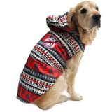 Köpek Büyük Irk Mont Reindeer Dışı Yağmurluk Kumaşı İçi Polar