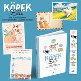 Köpek Dili - Bir Köpekseverin En İyi Dostunu Anlama Rehberi - Ayraç - Kartpostal - Aşı Takip Kartı