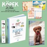 Köpek Dili - Bir Köpekseverin En İyi Dostunu Anlama Rehberi - Kartpostal - Ayraç - Aşı Kartı ve Masum Köpek Planlama Defteri