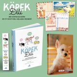 Köpek Dili - Bir Köpekseverin En İyi Dostunu Anlama Rehberi - Kartpostal - Ayraç - Aşı Kartı ve Pamuk Şeker Planlama Defteri