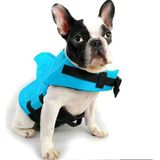 Köpek Için Sırt Yüzgeçli Can Yeleği - Mavi - XL