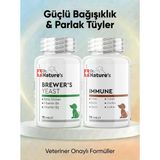 Köpek Immune Multivitamin + Brewers Yeast Seti Bağışıklık Ve Tüy Sağlığı Destek Paketi 2X75 Tablet