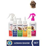 Köpek Kedi Pati Onarıcı Balm 40gr Ağız Kokusu Kulak Uyuzu Gözyaşı Lekesi Deri Tahriş Bakım Set