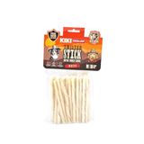 Köpek Kemiği - Whıte Twisted Stick (Beyaz Burgu Çubuk) M - 50 Adet