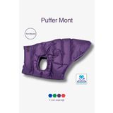 Köpek Kıyafeti, Puffer su geçirmez köpek montu, Küçük ve orta ırk köpek kıyafeti (Mor, Small)