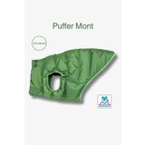 Köpek Kıyafeti, Puffer su geçirmez köpek montu, Küçük ve orta ırk köpek kıyafeti (Yeşil, 2X-Large)