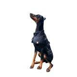 Köpek kıyafeti, Salya Store orta ve büyük ırk köpek yağmurluğu, Siyah (6XL)