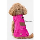 Köpek Kot Yelek, Fuşya - Küçük Irk Köpek Kıyafeti (0-15KG) (2X-Large)