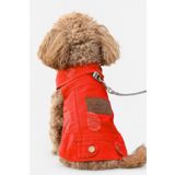 Köpek Kot Yelek, Turuncu - Küçük Irk Köpek Kıyafeti (0-15KG) (X-Small)