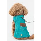 Köpek Kot Yelek, Yeşil - Küçük Irk Köpek Kıyafeti (0-15KG) (Medium)