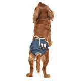 Köpek Külot - Özel Günler için Çıkarılamaz Çamaşır Denim