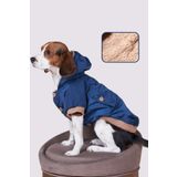 Köpek Mont, Indigo Design Su Geçirmez Köpek Montu, Köpek Yağmurluğu, Küçük Irk Köpek Kıyafeti (X-Large)
