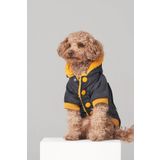 Köpek Mont, Midnight Design Siyah Su Geçirmez Köpek Montu, Köpek Yağmurluğu, Küçük Irk Köpek Kıyafeti (Small)
