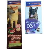 Köpek Multivitamin Pasta (Extra Taurin & Malt) + Köpek D3 Vitamin 100 ml - 1 Adet - Beyaz
