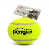 Köpek Oyuncağı Tenis Topu Büyük Boy – Dayanıklı Kauçuk İç Yapı, Diş Dostu Yumuşak Keçe Kaplama, Suya Dayanıklı, Hafif Ve Esnek Yapı – Küçük Ve Orta Irk Köpekler İçin Getir-Oyunu Topu