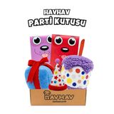 Köpek Parti Kutusu | Parti Şapkası, Peluş Pasta, Peluş Hediye Kutusu