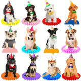 Köpek Petek Centerpieces Süslemeleri 13 adet Bebek Köpek Temalı Parti Masa Süslemeleri Köpek Doğum Günü Partisi Malzemeleri Yavru Köpek Partisi Süslemeleri Pet Köpek Tema Doğum Günü Partisi Bebek Duş