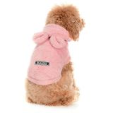 Köpek Polar Ceket - Tahti Pembe