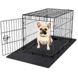Köpek Sandığı Ped Astarı, Köpek Kulübesi Eğitimi için Köpek Sandığı Minderi, Evcil Hayvan Kafesi Altında, Zeminleri Korumak için Sandık Tepsisi, Köpek Kulübesi Pedi, , Su Geçirmez, Kaymaz,